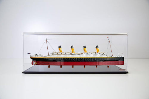Viewcase Schiffsmodell Vitrine im Maßstab 1:200 Z.B die Titanic NICHT LEGO 140x25x35 cm