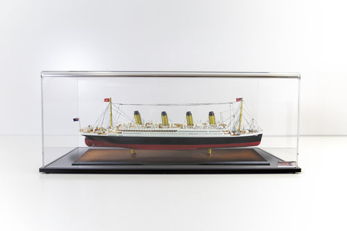 Viewcase Schiffsmodell Vitrine im Maßstab 1:200 Z.B die Titanic NICHT LEGO 140x25x35 cm