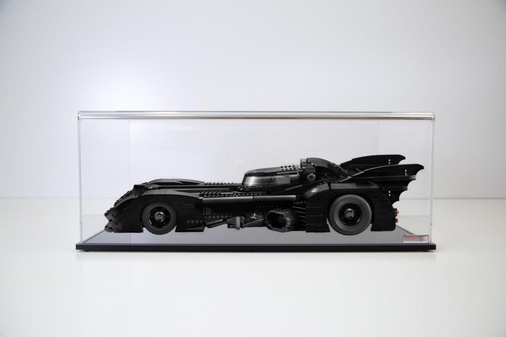 Viewcase Modellauto Vitrine für Lego® Batmobile 1989 – auch mit Beleuchtung 66x25x20 cm