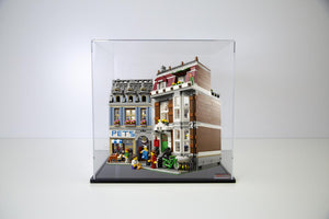 Viewcase Vitrine für den Lego® Zoohandlung Creator Expert 27x30x42 cm