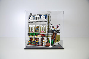 Viewcase Vitrine für den Lego® Pariser Restaurant Creator Expert 27x30x42 cm
