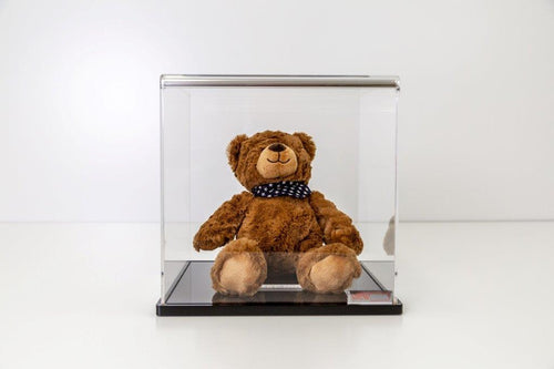 Vitrine von Viewcase für wertvollen Teddy -  oder als Erinnerung 25x25x25 cm