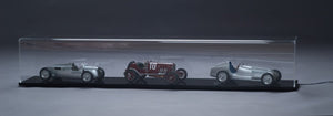 Viewcase Acryl - Glasvitrine für drei Modellautos im Maßstab 1:18