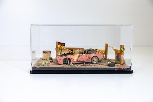 Diorama Modellbau Vitrine - Eine Szene in Szene gesetzt